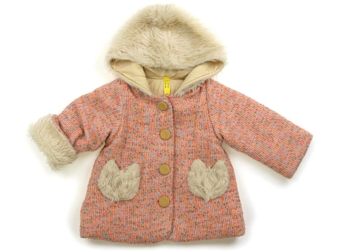 サニーランドスケープ Sunny Landscape コート・ジャンパー 80 女の子 ピンク、アイボリー、ベージュ 子供服 ベビー服 キッズ アウトレット ユ...