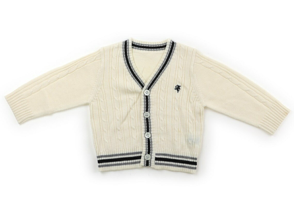 コムサエンジェル COMME CA ANGEL カーディガン 90 男の子 ホワイト 子供服 ベビー服 キッズ アウトレット ユーズド 【中古】キッズ・ベビー・マタニティ