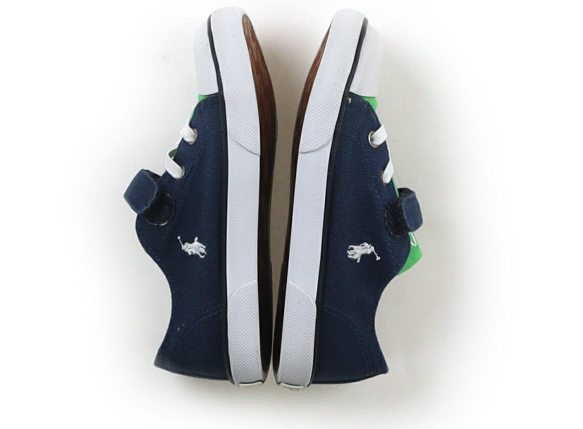 ポロラルフローレン POLO RALPH LAUREN スニーカー 靴15cm〜 男の子 ネイビーグリ...