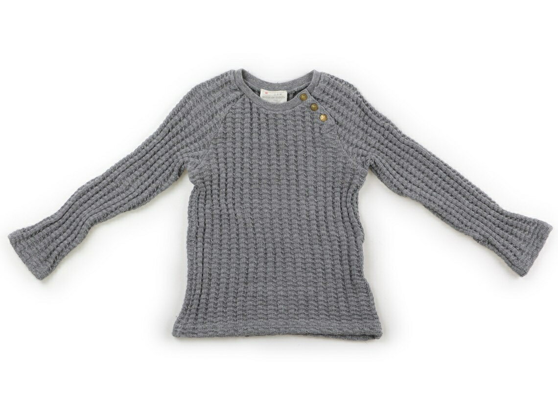 ダディーオーダディー Daddy Oh Daddy ニット・セーター 110 男の子 グレー 子供服 ベビー服 キッズ アウトレット ユーズド 【中古】キッズ・ベビー・マタニティ