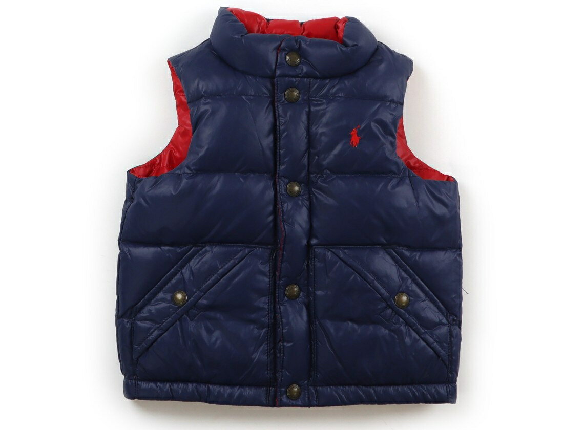 ラルフローレン Ralph Lauren ベビーベスト 80 男の子 ネイビーレッド 子供服 ベビー服 キッズ アウト..