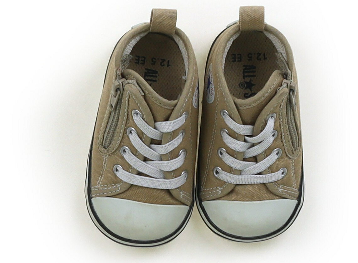 コンバース CONVERSE スニーカー 靴12cm〜 男の子 ベージュ・オフ白 子供服 ベビー服 キッズ アウトレ..
