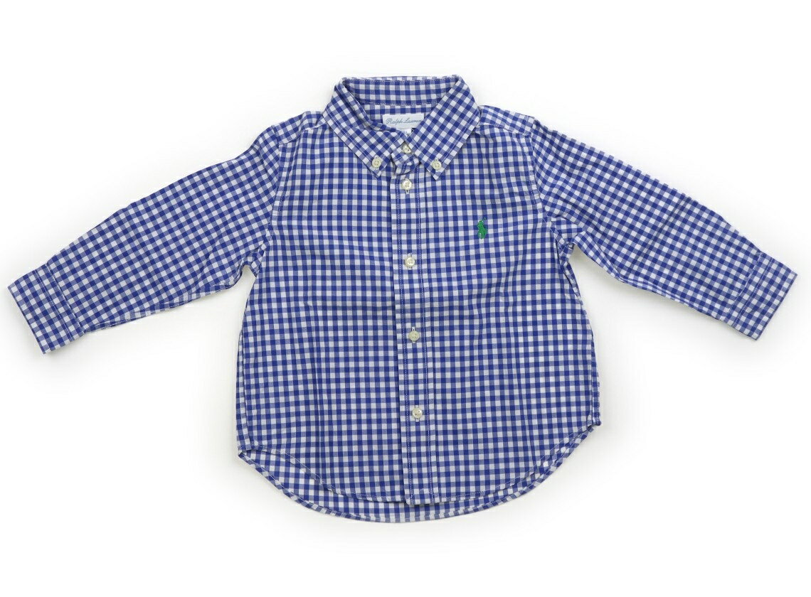 　ブランド 　Ralph Lauren(ラルフローレン) 　カテゴリー 　シャツ・ブラウス 　サイズ 　80サイズ 　色 　青、白 　状態 　★★★★★ 　記名 　なし 　ジャンル 　Boy 実際のサイズ表記は18m。コットンシャツ。使用感のないほぼ新品に近い状態です。 ＊【状態】【サイズ】に関しての詳しい説明はこちら