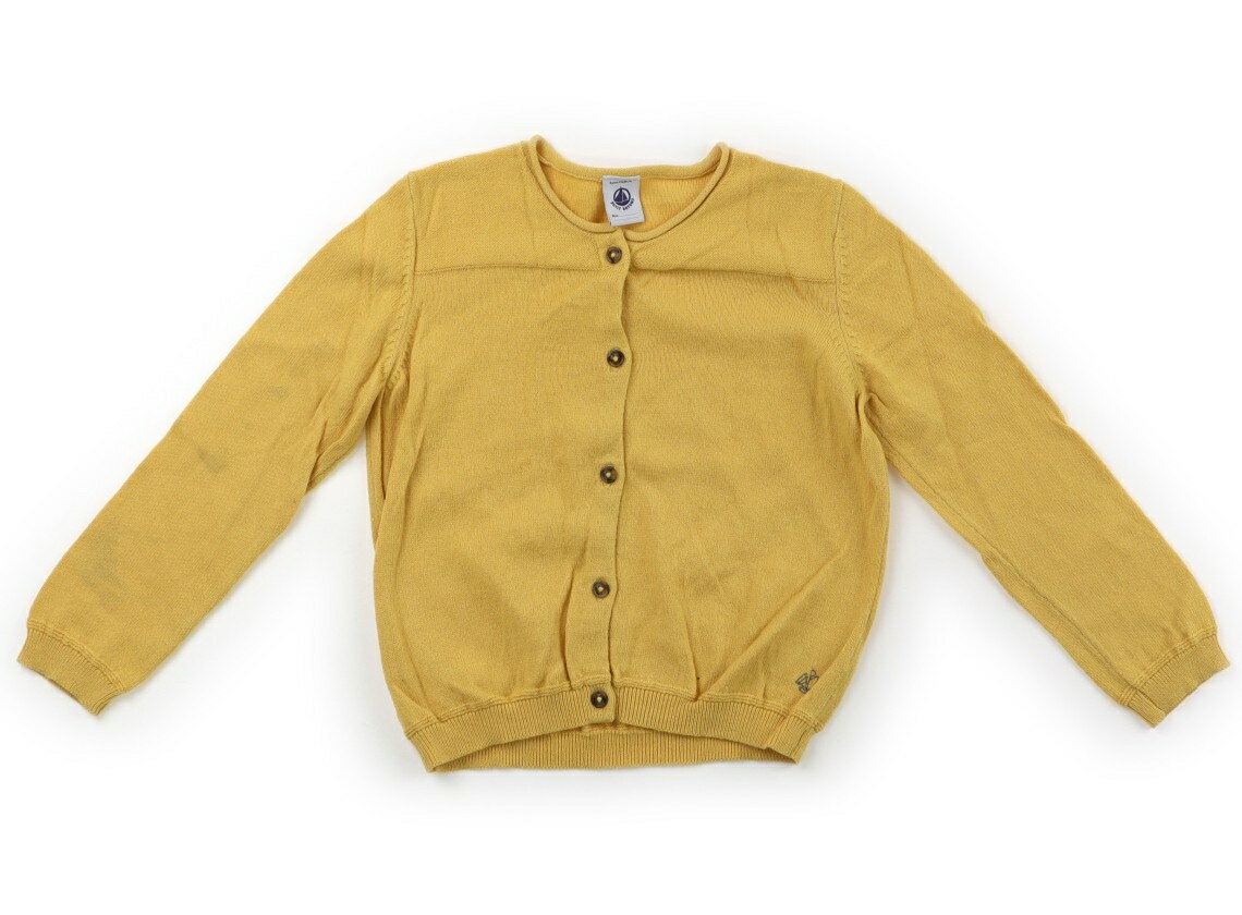 プチバトー PETIT BATEAU カーディガン 100 女の子 イエロー 子供服 ベビー服 キッズ アウトレット ユーズド 【中古】キッズ・ベビー・マタニティ