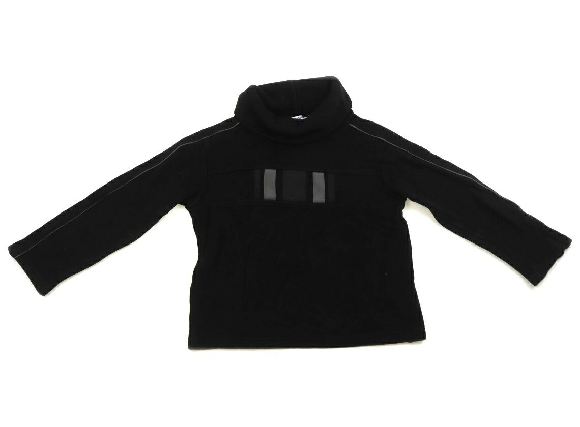 コムサフィユ COMME CA FILLE Tシャツ・カットソー 110 女の子 ブラック・グレーライン 子供服 ベビー服 キッズ アウトレット ユーズド 【中古】キッズ・ベビー・マタニティ