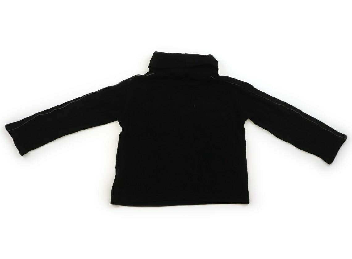 コムサフィユ COMME CA FILLE Tシャツ・カットソー 110 女の子 ブラック・グレーライン 子供服 ベビー服 キッズ アウトレット ユーズド 【中古】キッズ・ベビー・マタニティ