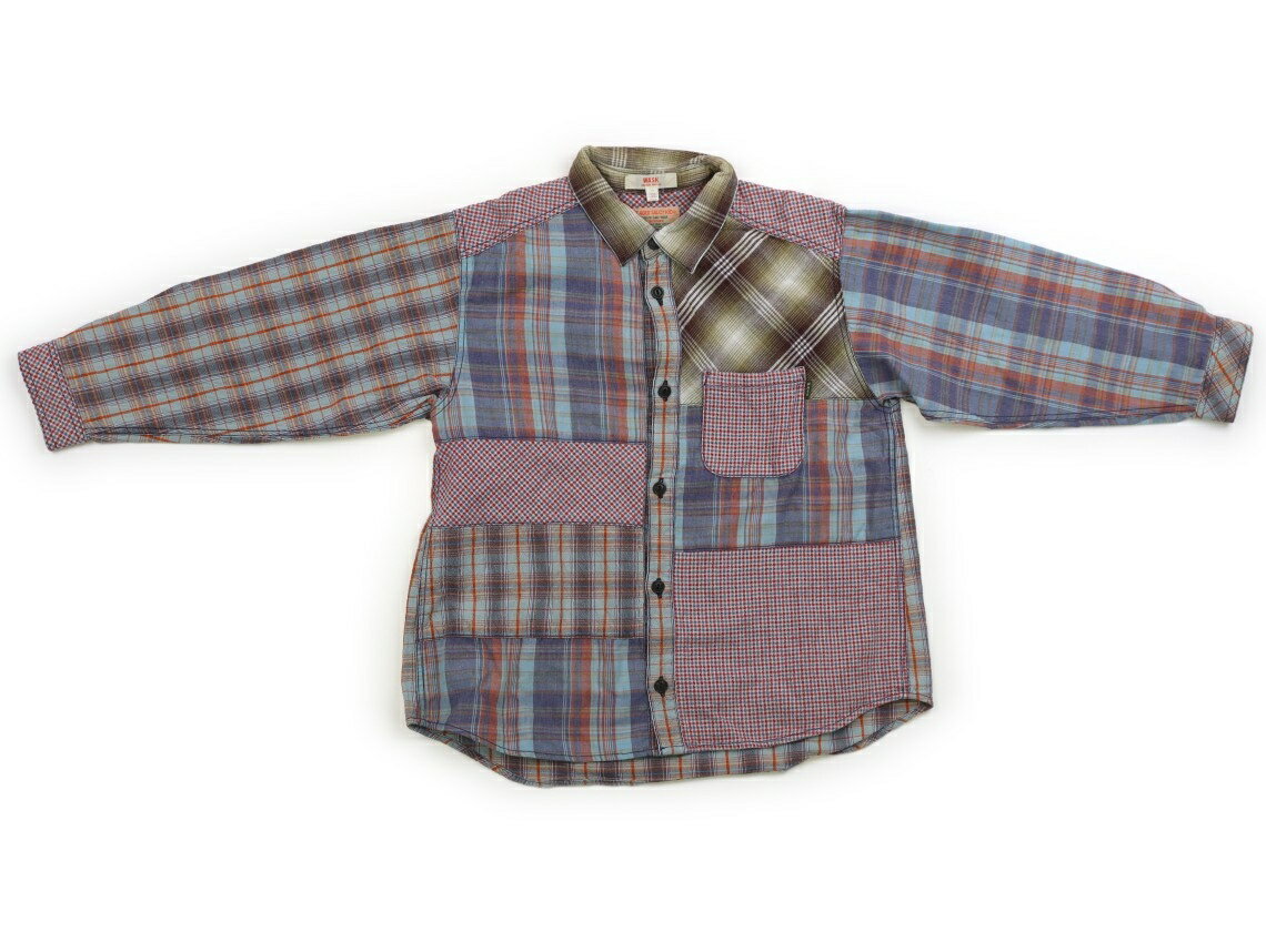ワスク WASK シャツ・ブラウス 120 男の子 多色チェック柄 子供服 ベビー服 キッズ アウトレット ユーズド 【中古】キッズ・ベビー・マタニティ(4.0)