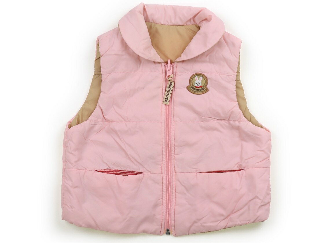 　ブランド 　miki HOUSE(ミキハウス) 　カテゴリー 　ベスト 　サイズ 　90サイズ 　色 　ピンク・ベージュ 　状態 　★★★ 　記名 　なし 　ジャンル 　Girl 全体に使用感はありますが、まだまだ普段着として活躍してくれ...