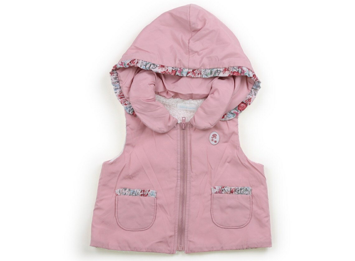 べべ BeBe ベビーベスト 70 女の子 ピンク 子供服 ベビー服 キッズ アウトレット ユーズド 【中古】キ..