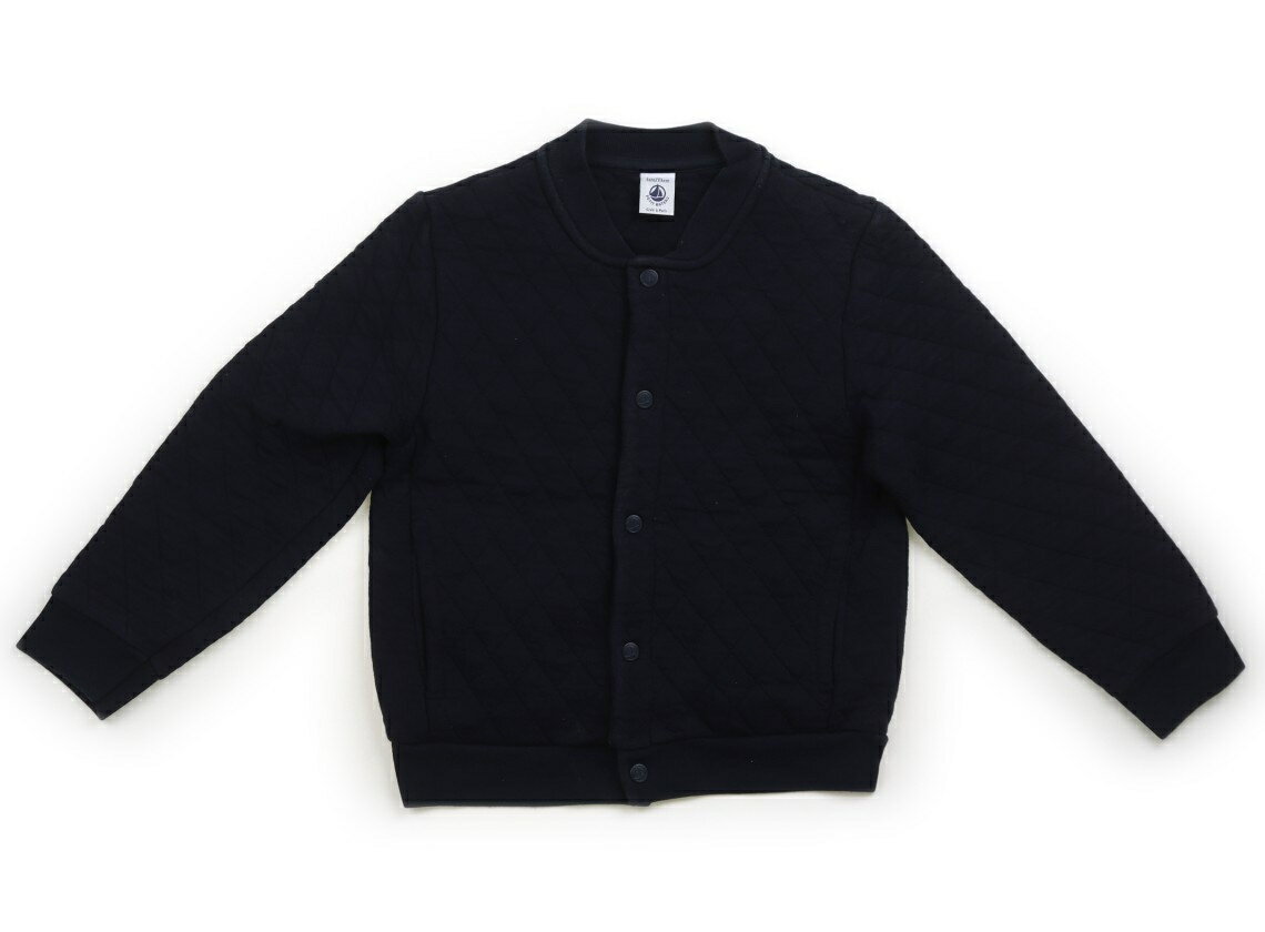 プチバトー PETIT BATEAU ジップアップトレーナー 110 男の子 ネイビー 子供服 ベビー服 キッズ アウトレット ユーズド 【中古】キッズ・ベビー・マタニティ