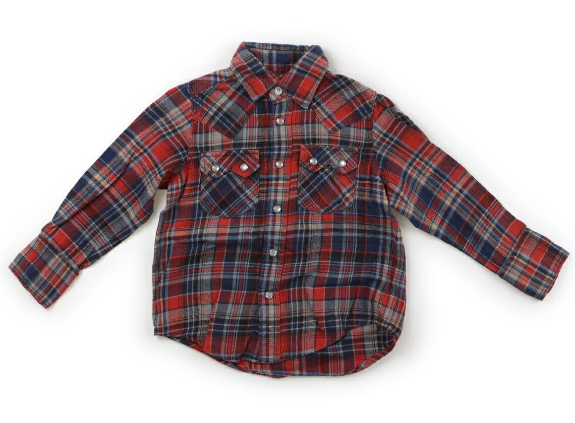 　ブランド 　SHIPS(シップス) 　カテゴリー 　シャツ・ブラウス 　サイズ 　110サイズ 　色 　ネイビー・朱色・チェック 　状態 　★★★ 　記名 　あり（タグ） 　ジャンル 　Boy 綿100％。全体に色あせ・毛羽立ちがあります...