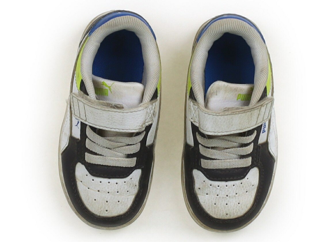 Rakuten - プーマ PUMA スニーカー 靴14cm〜 男の子 ホワイトブラックグリーンブルー 子供服 ベビー服 キッズ アウトレット ユーズド 【中古】キッズ・ベビー・マタニティ