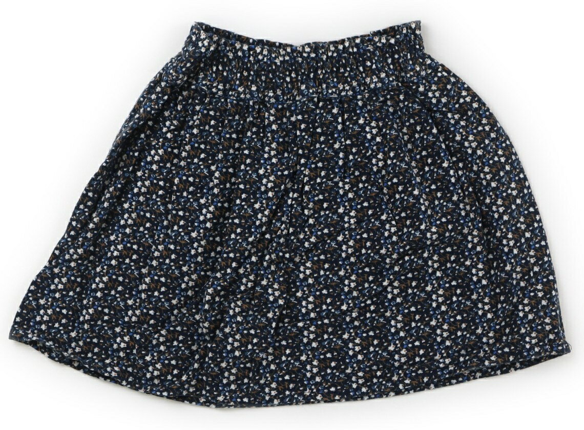ラーゴム Lagom スカート 110 女の子 ネイビー地・オフ花柄 子供服 ベビー服 キッズ アウトレット ユーズド 【中古】キッズ・ベビー・マタニティ - Image 2