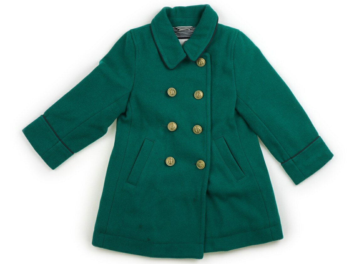 プチバトー PETIT BATEAU コート・ジャンパー 95 女の子 グリーン 子供服 ベビー服 キッズ アウトレット ユーズド 【中古】キッズ・ベビー・マタニティ