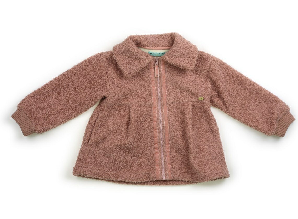 ハッカ HAKKA コート・ジャンパー 110 女の子 コーラルピンク 子供服 ベビー服 キッズ アウトレット ユーズド 【中古】キッズ・ベビー・マタニティ(4.0)