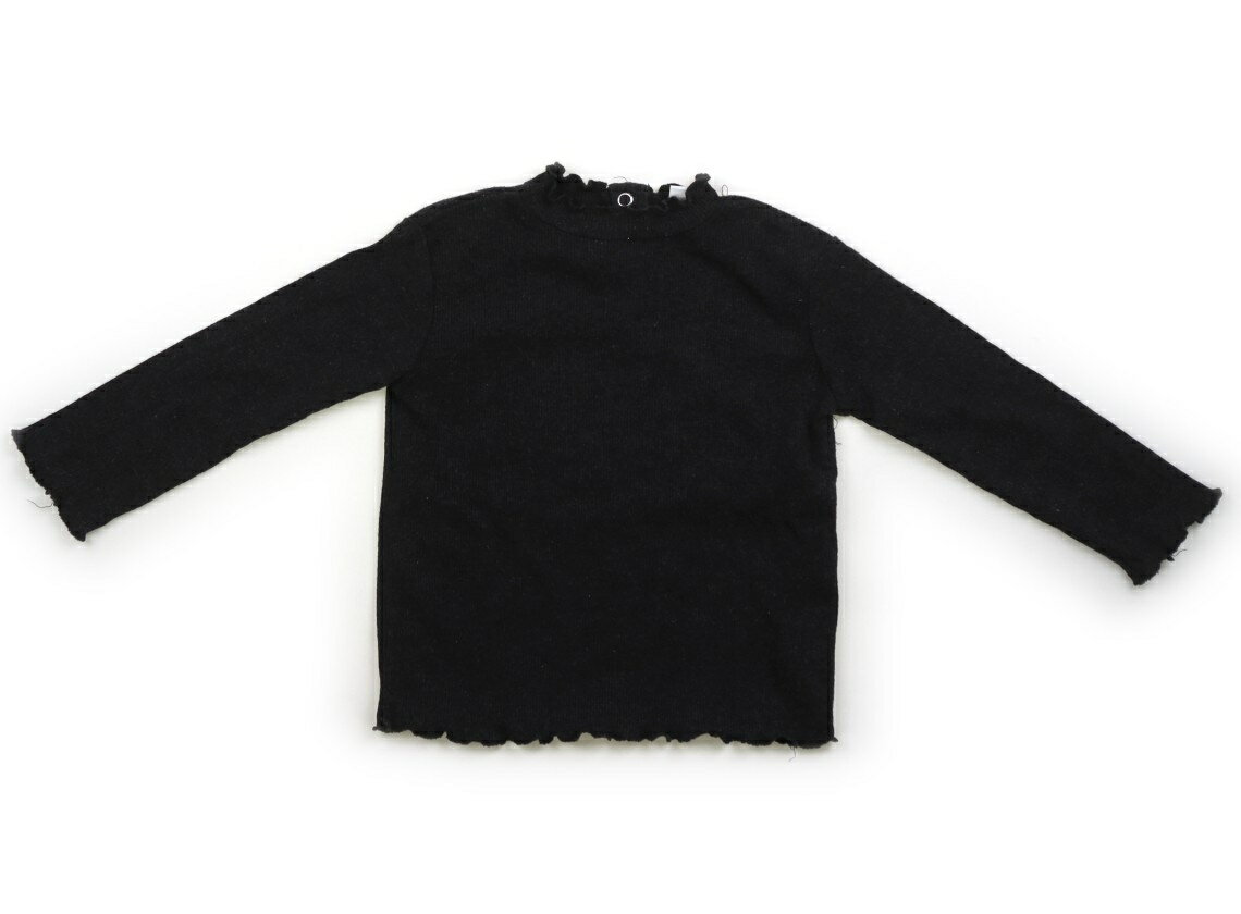 ザラ ZARA Tシャツ・カットソー 80 女の子 チャコールグレー 子供服 ベビー服 キッズ アウトレット ユーズド 【中古】キッズ・ベビー・マタニティ