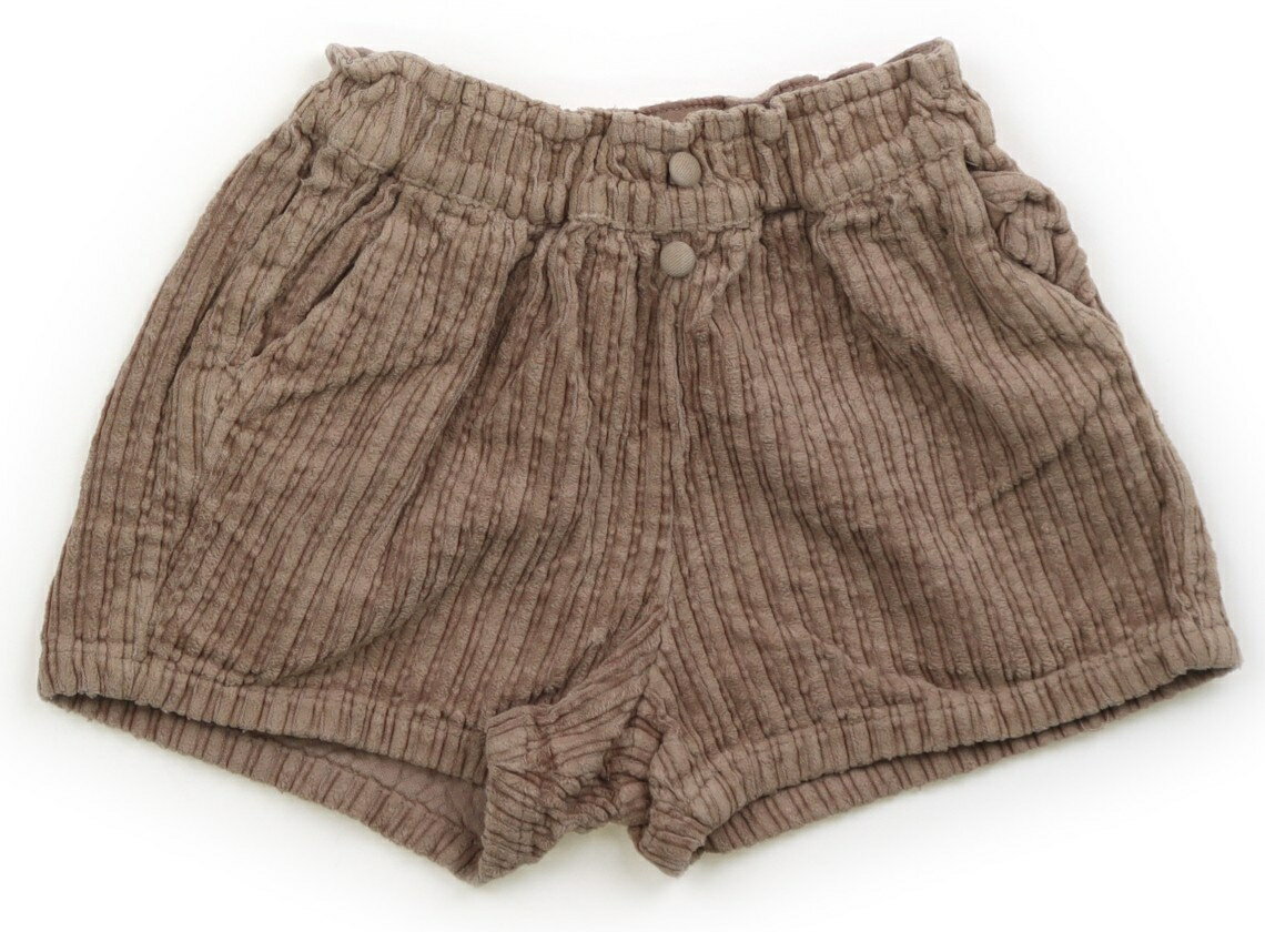 アプレレクール apres les cours ショートパンツ 90 女の子 ブラウン 子供服 ベビー服 キッズ アウトレット ユーズド 【中古】キッズ・ベビー・マタニティ