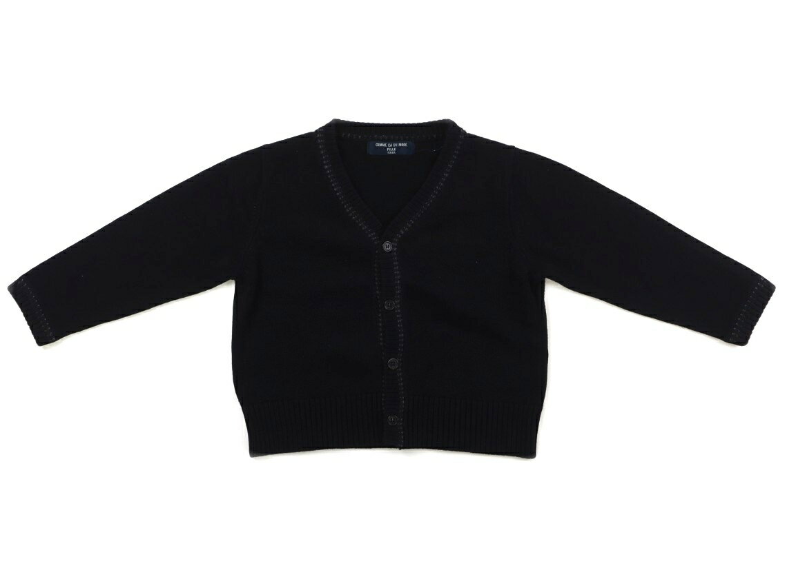 コムサデモード COMME CA DU MODE カーディガン 100 男の子 黒 子供服 ベビー服 キッズ アウトレット ユーズド 【中古】キッズ・ベビー・マタニティ