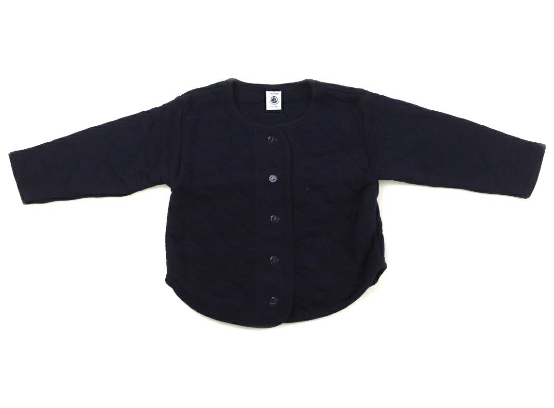 Cardigans - プチバトー PETIT BATEAU カーディガン 100 女の子 ネイビー 子供服 ベビー服 キッズ アウトレット ユーズド 【中古】キッズ・ベビー・マタニティ