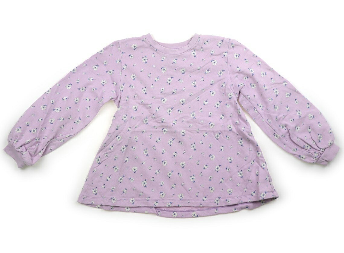 　ブランド 　petit main(プティマイン) 　カテゴリー 　トレーナー・プルオーバー 　サイズ 　130サイズ 　色 　ラベンダー・白・青・花柄 　状態 　★★ 　記名 　なし 　ジャンル 　Girl 綿の薄手のトレーナー地。全体に色あせ・毛玉がありますが、まだまだ普段着として活躍してくれそうです。 ＊【状態】【サイズ】に関しての詳しい説明はこちら