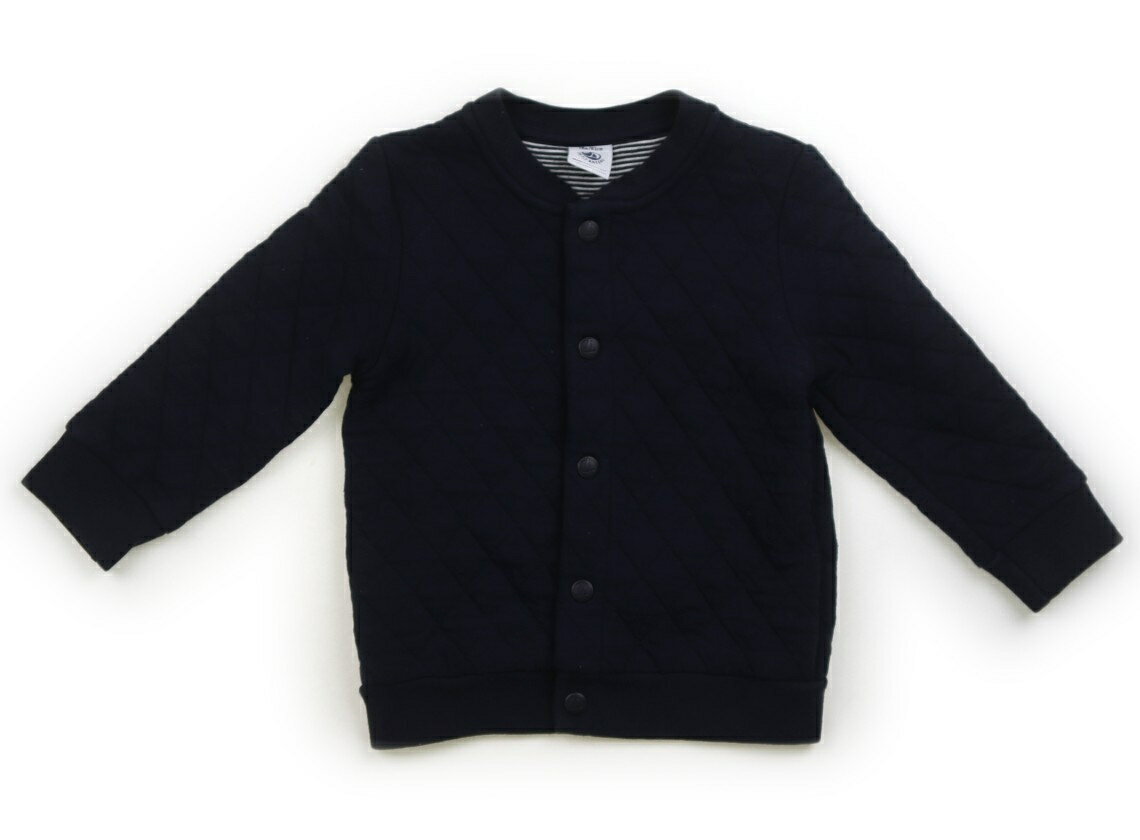 プチバトー PETIT BATEAU カーディガン 80 男の子 ネイビー 子供服 ベビー服 キッズ アウトレット ユーズド 【中古】キッズ・ベビー・マタニティ