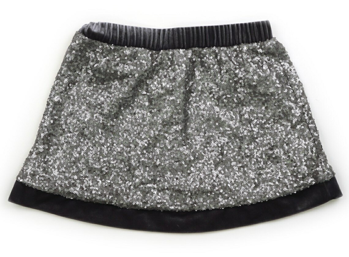 モナリザ MONNALISA スカート 140 女の子 シルバースパンコール 子供服 ベビー服 キッズ アウトレット ユーズド 【中古】キッズ・ベビー・マタニティ 2