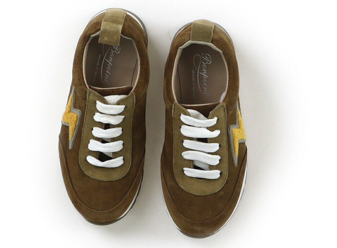 新品☆ボンポワン☆Bonpoint☆靴☆キッズ☆スニーカー☆シューズ☆23㎝ Bonpoint(ボンポワン) キッズスニーカー(ベビー・キッズ) - 海外通販の