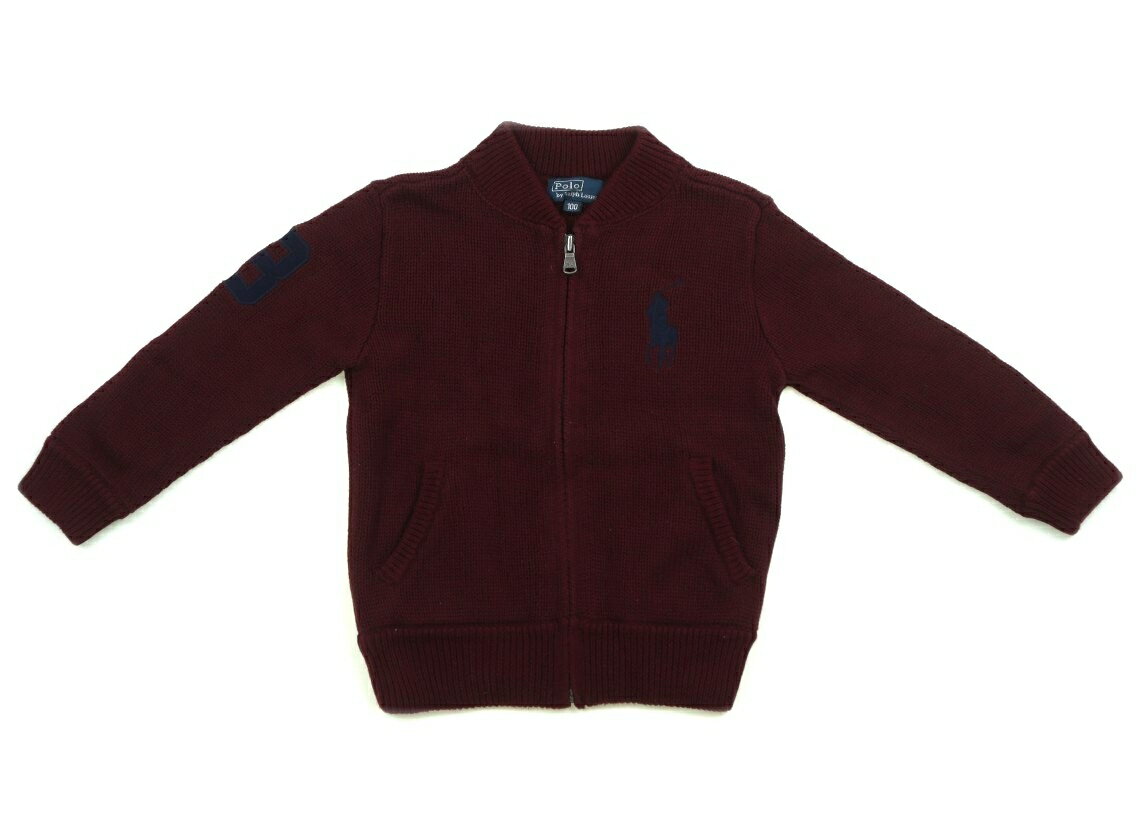 ポロラルフローレン POLO RALPH LAUREN カーディガン 100 男の子 バイオレット 子供服 ベビー服 キッズ アウトレット ユーズド 【中古】キッズ・ベビー・マタニティ