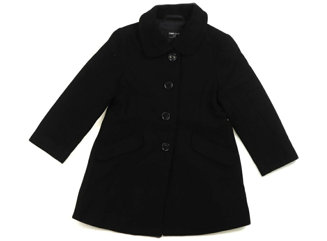 コムサイズム COMME CA ISM コート・ジャンパー 110 女の子 ブラック 子供服 ベビー服 キッズ アウトレット ユーズド 【中古】キッズ・ベビー・マタニティ