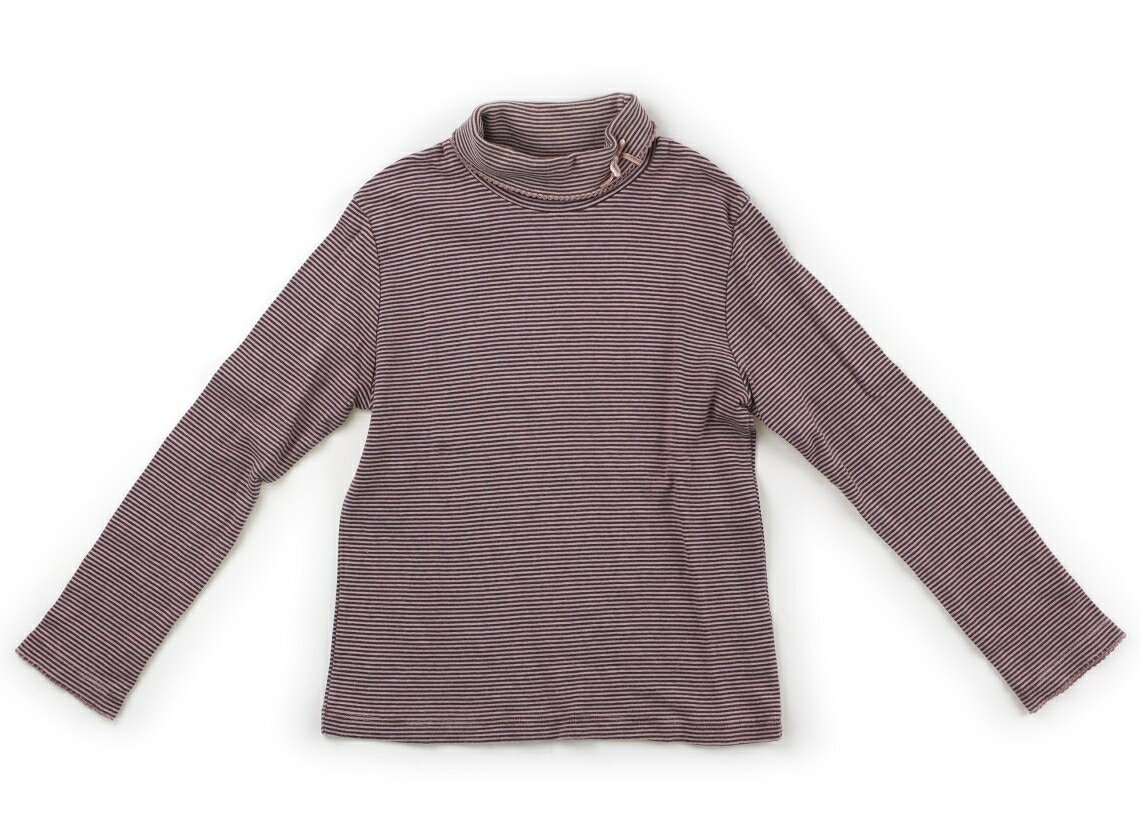 ペアレンツドリーム Parents Dream Tシャツ・カットソー 140 女の子 ピンク・ブラウン・ボーダー 子供服 ベビー服 キッズ アウトレット ユーズド 【中古】キッズ・ベビー・マタニティ