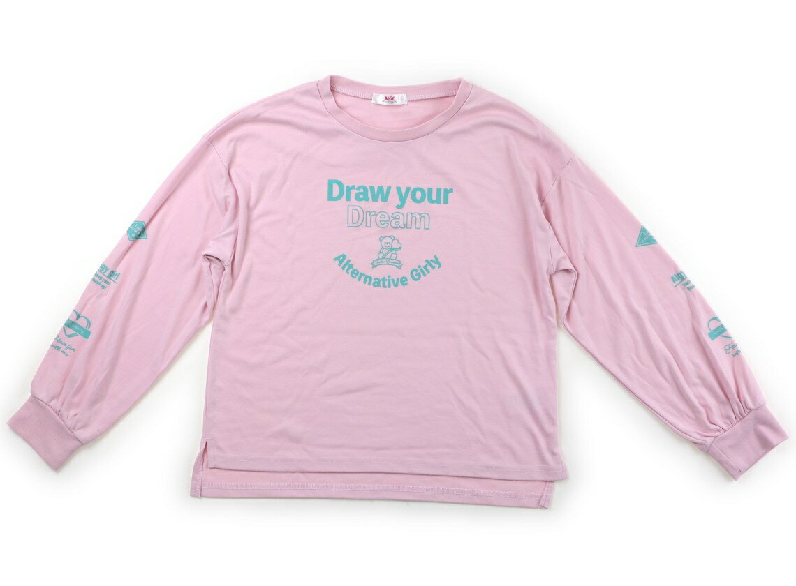 T-Shirts （Short Sleeve） - アルジー ALGY Tシャツ・カットソー 160 女の子 ピンク 子供服 ベビー服 キッズ アウトレット ユーズド 【中古】キッズ・ベビー・マタニティ