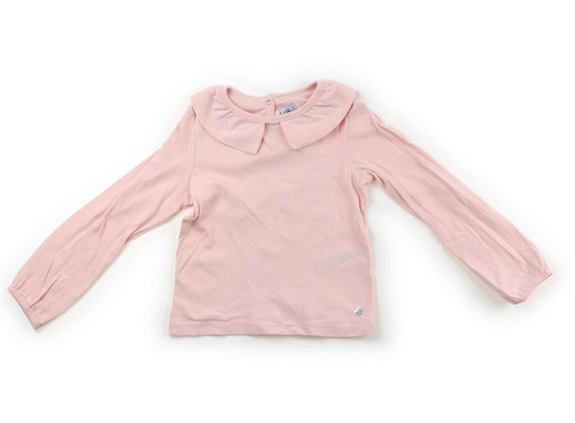 プチバトー PETIT BATEAU Tシャツ・カットソー 110 女の子 ピンク 子供服 ベビー服 キッズ アウトレット ユーズド 【中古】キッズ・ベビー・マタニティ