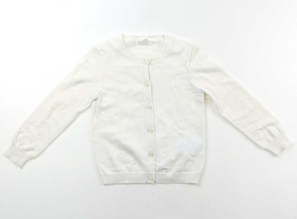 Jクルー J.Crew/Crewcuts カーディガン 100 女の子 ホワイト 子供服 ベビー服 キッズ アウトレット ユーズド 【中古】キッズ・ベビー・マタニティ