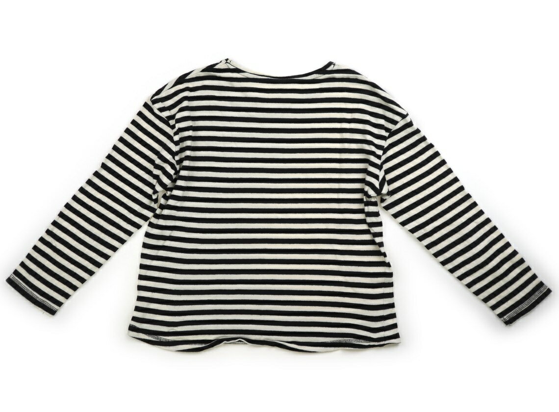 ザラ ZARA Tシャツ・カットソー 160 女の子 ブラック・オフホワイト・ボーダー 子供服 ベビー服 キッズ アウトレット ユーズド 【中古】キッズ・ベビー・マタニティ 2