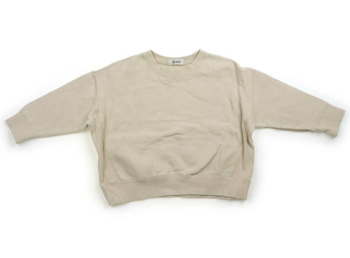 エルフィンフォルク eLfinFolk トレーナー・プルオーバー 110 女の子 アイボリー、ベージュ 子供服 ベビー服 キッズ アウトレット ユーズド 【中古】キッズ・ベビー・マタニティ