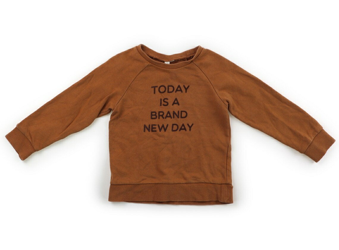ラーゴム Lagom トレーナー・プルオーバー 110 男の子 ココナッツブラウン 子供服 ベビー服 キッズ ア..