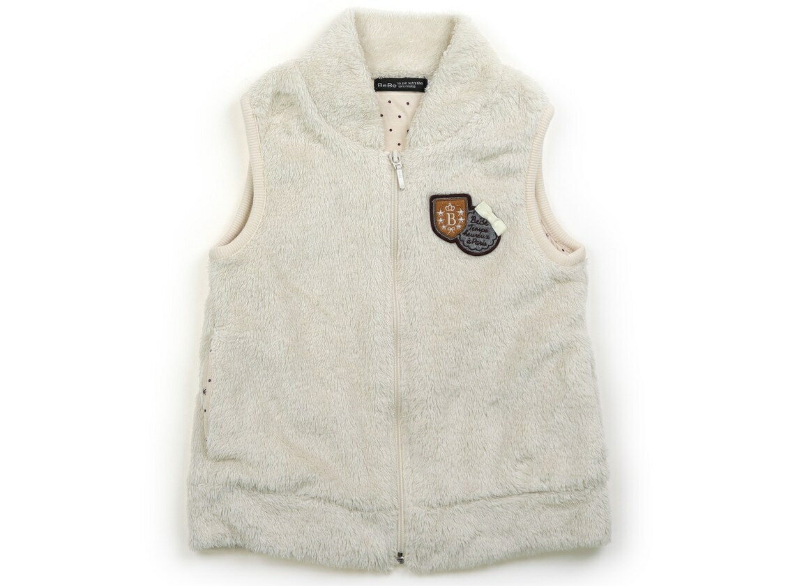 べべ BeBe ベスト 120 男の子 アイボリー 子供服 ベビー服 キッズ アウトレット ユーズド 【中古】キッズ・ベビー・マタニティ