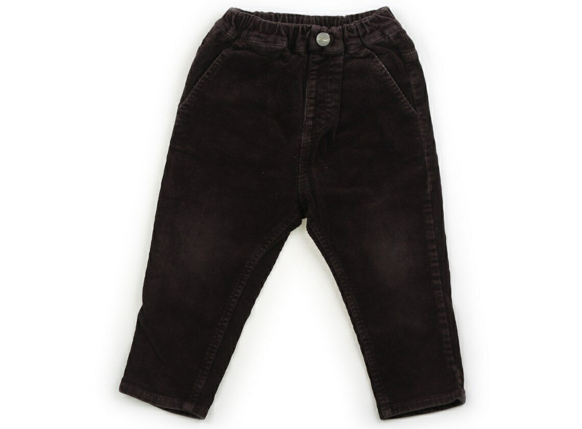 　ブランド 　petit main(プティマイン) 　カテゴリー 　パンツ 　サイズ 　100サイズ 　色 　こげ茶 　状態 　★★ 　記名 　なし 　ジャンル 　Boy 綿・ポリウレタンのコーデュロイ生地で、ウエストは総ゴム。全体に白っぽ...