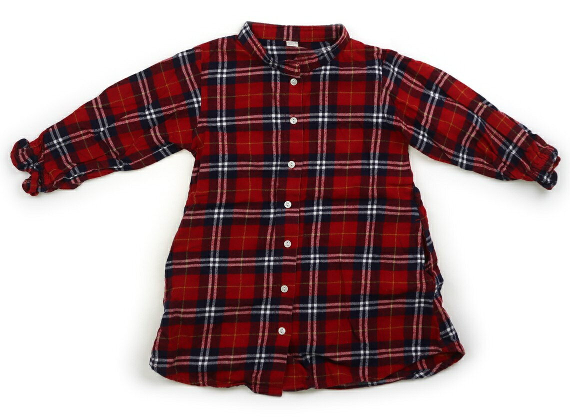 Rakuten - アプレレクール apres les cours ワンピース 100 女の子 赤・紺・チェック 子供服 ベビー服 キッズ アウトレット ユーズド 【中古】キッズ・ベビー・マタニティ
