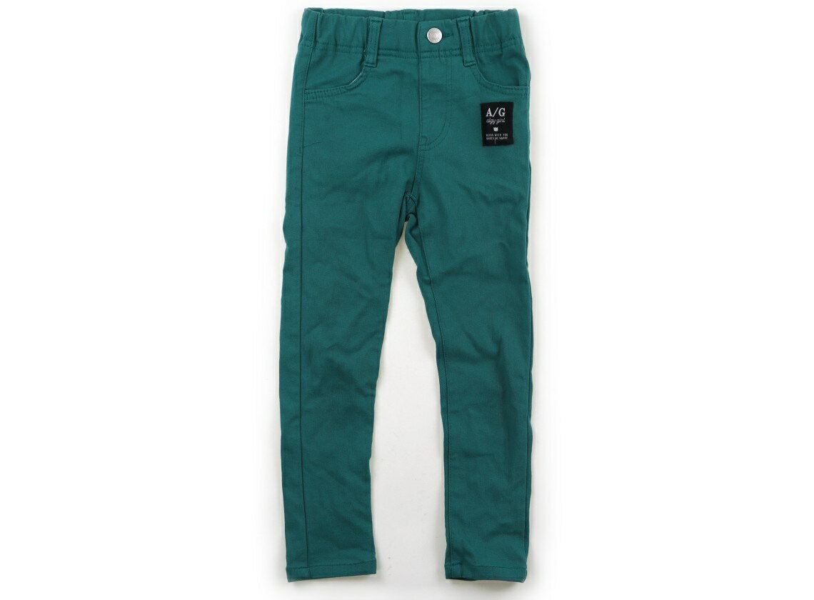 アルジー ALGY パンツ 130 女の子 ピーコックグリーン 子供服 ベビー服 キッズ アウトレット ユーズド 【中古】キッズ・ベビー・マタニティ(4.0)