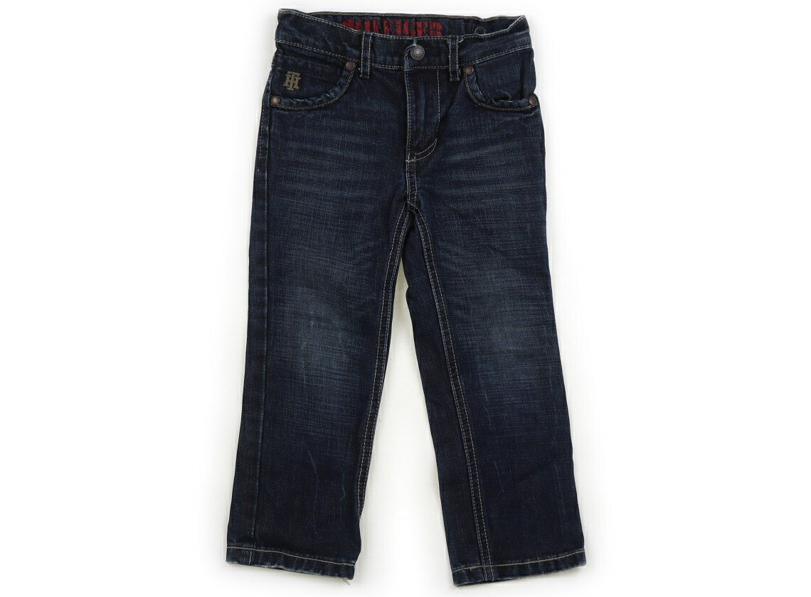 トミーヒルフィガー Tommy Hilfiger ジーンズ 100 女の子 ブルー 子供服 ベビー服 キッズ アウトレット ユーズド 【中古】キッズ・ベビー・マタニティ