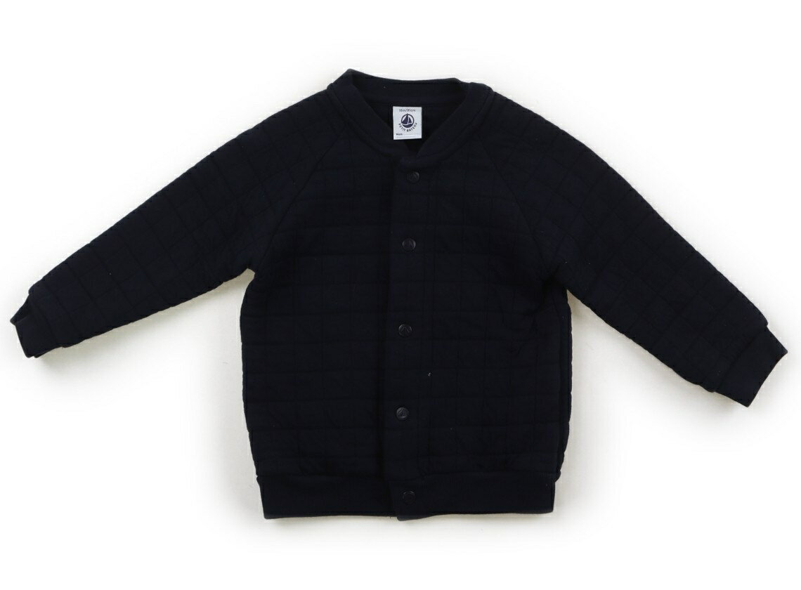 プチバトー PETIT BATEAU コート・ジャンパー 80 男の子 紺 子供服 ベビー服 キッズ アウトレット ユーズド 【中古】キッズ・ベビー・マタニティ