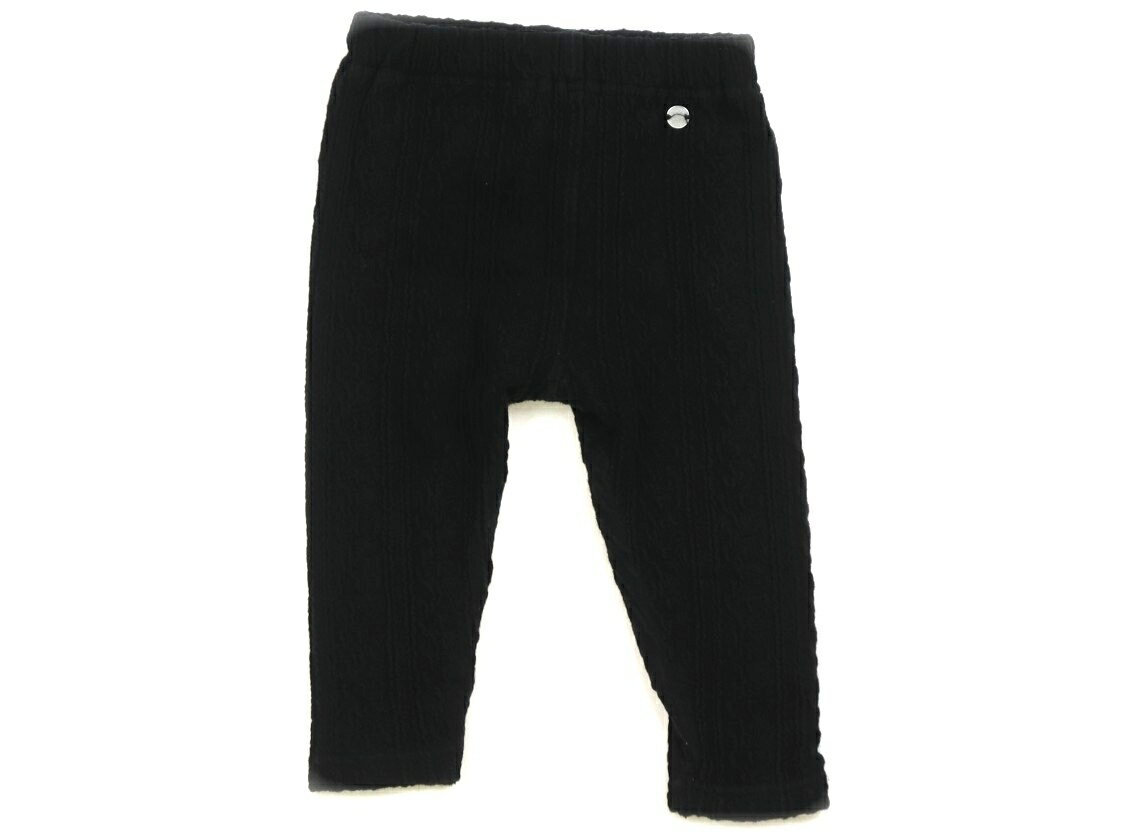 プティマイン petit main レギンス 80 女の子 黒 子供服 ベビー服 キッズ アウトレット ユーズド 【中..