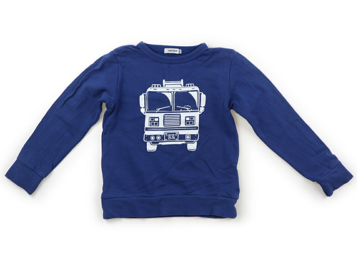 　ブランド 　SLAP SLIP(スラップスリップ) 　カテゴリー 　トレーナー・プルオーバー 　サイズ 　130サイズ 　色 　ブルー 　状態 　★★ 　記名 　なし 　ジャンル 　Boy 全体的に色褪せ、袖・袖口に黄ばみ汚れあり。外遊びにいかがでしょうか。 ＊【状態】【サイズ】に関しての詳しい説明はこちら