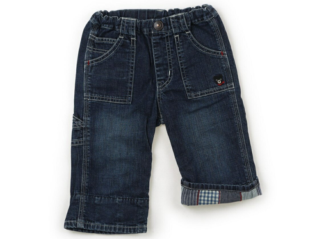 　ブランド 　Double B(ダブルB) 　カテゴリー 　ハーフパンツ 　サイズ 　110サイズ 　色 　ブルー・ホワイトストライプ 　状態 　★★★ 　記名 　なし 　ジャンル 　Boy デニム地。サイズ調整ゴムが付いています。すそを折...