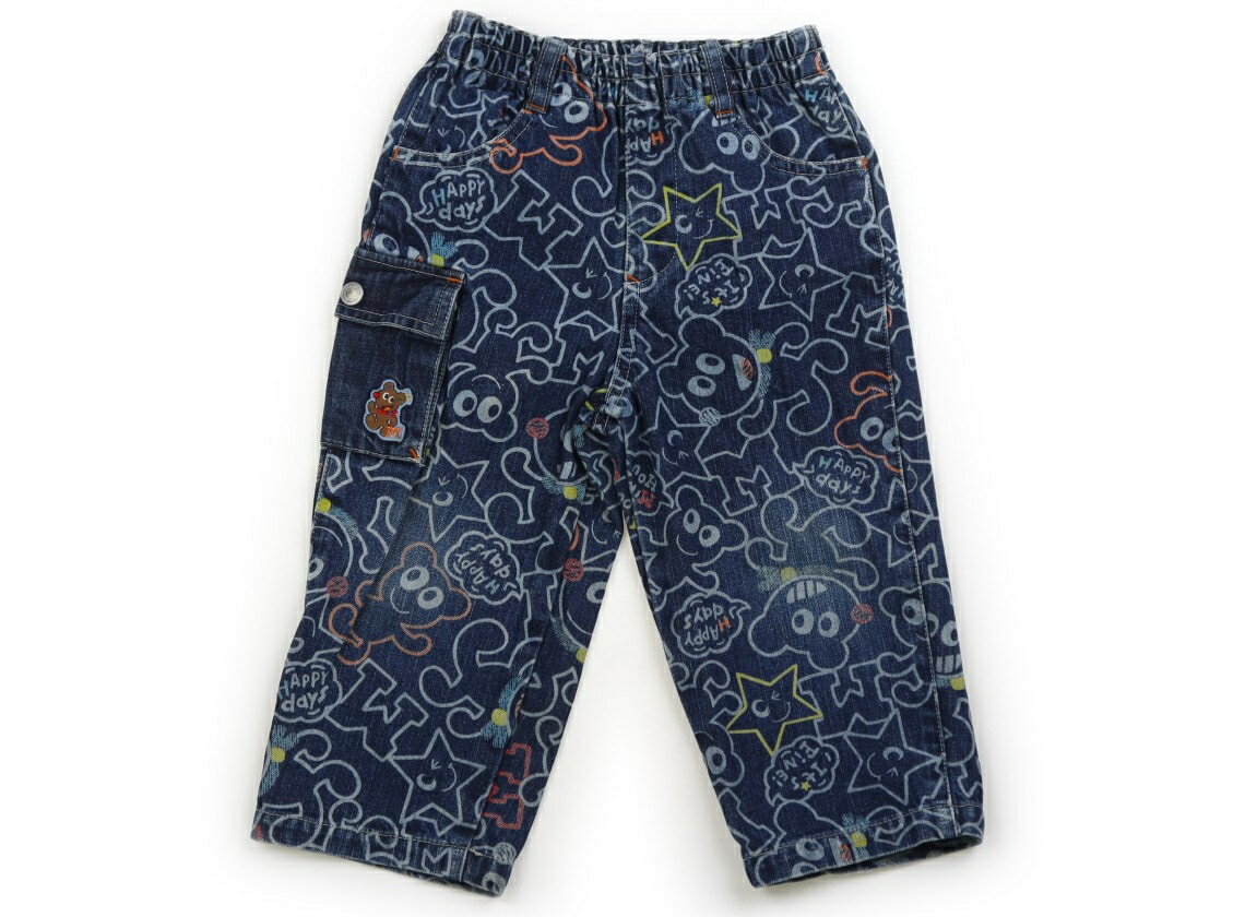 　ブランド 　miki HOUSE(ミキハウス) 　カテゴリー 　ジーンズ 　サイズ 　90サイズ 　色 　ブルー、ライトブルー、オレンジ、黄色 　状態 　★★ 　記名 　なし 　ジャンル 　Boy ウエストは総ゴムで交換穴があります。全体...