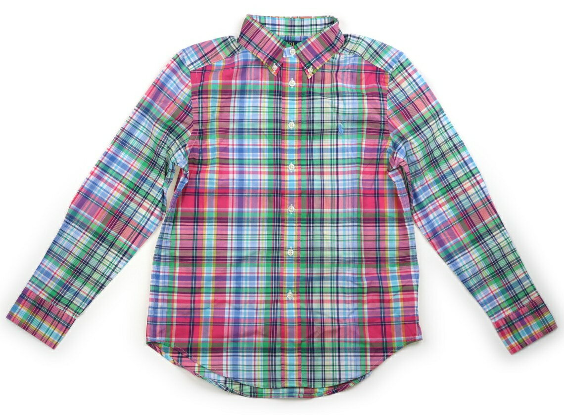 ポロラルフローレン POLO RALPH LAUREN シャツ・ブラウス 150 男の子 マルチチェック 子供服 ベビー服 キッズ アウトレット ユーズド 【中古】キッズ・ベビー・マタニティ