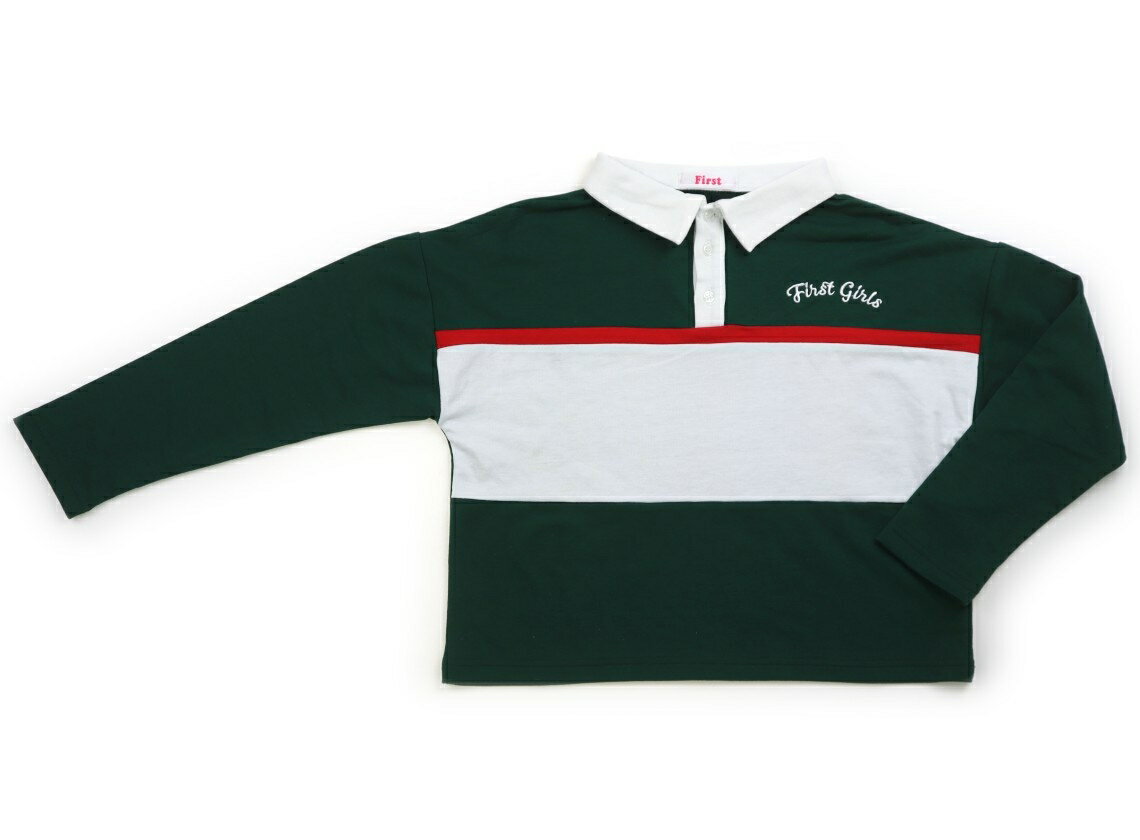 イングファースト INGNI First Tシャツ・カットソー 150 女の子 グリーン・オフ 子供服 ベビー服 キッズ アウトレット ユーズド 【中古】キッズ・ベビー・マタニティ