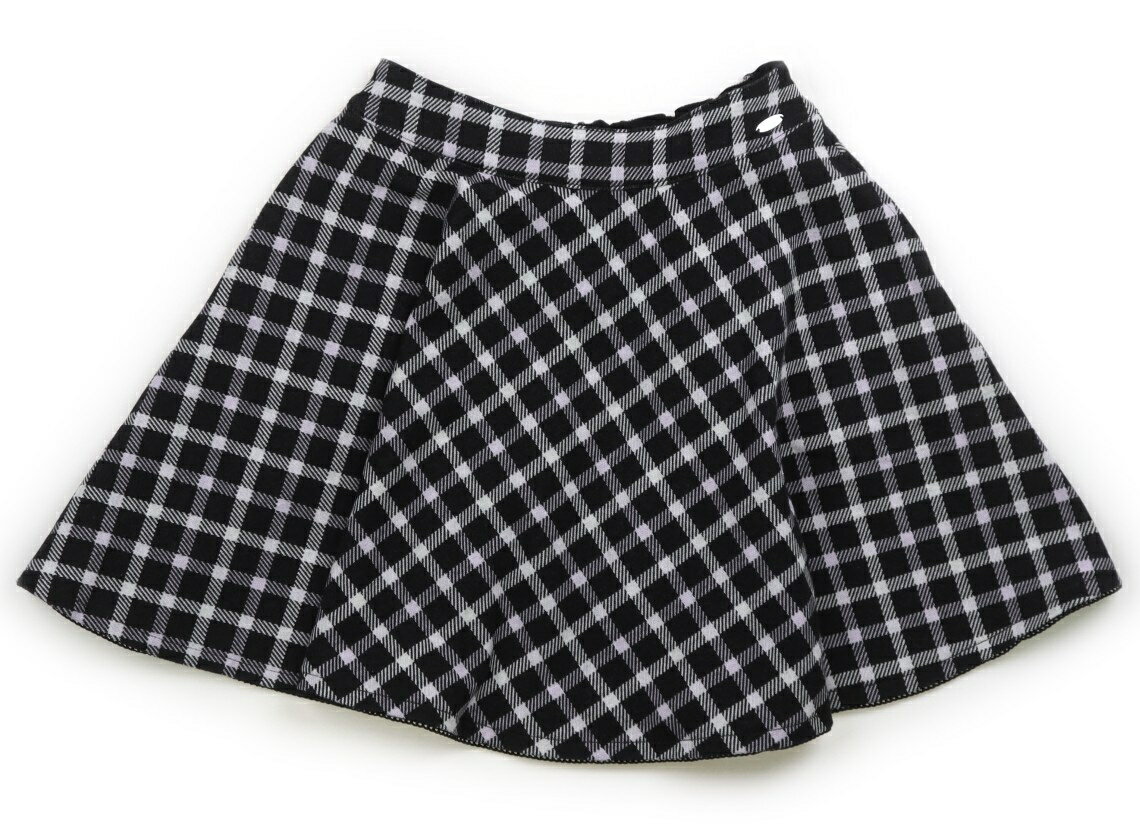 メゾピアノ mezzo piano スカート 140 女の子 グレー、黒、オペラピンク 子供服 ベビー服 キッズ アウトレット ユーズド 【中古】キッズ・ベビー・マタニティ