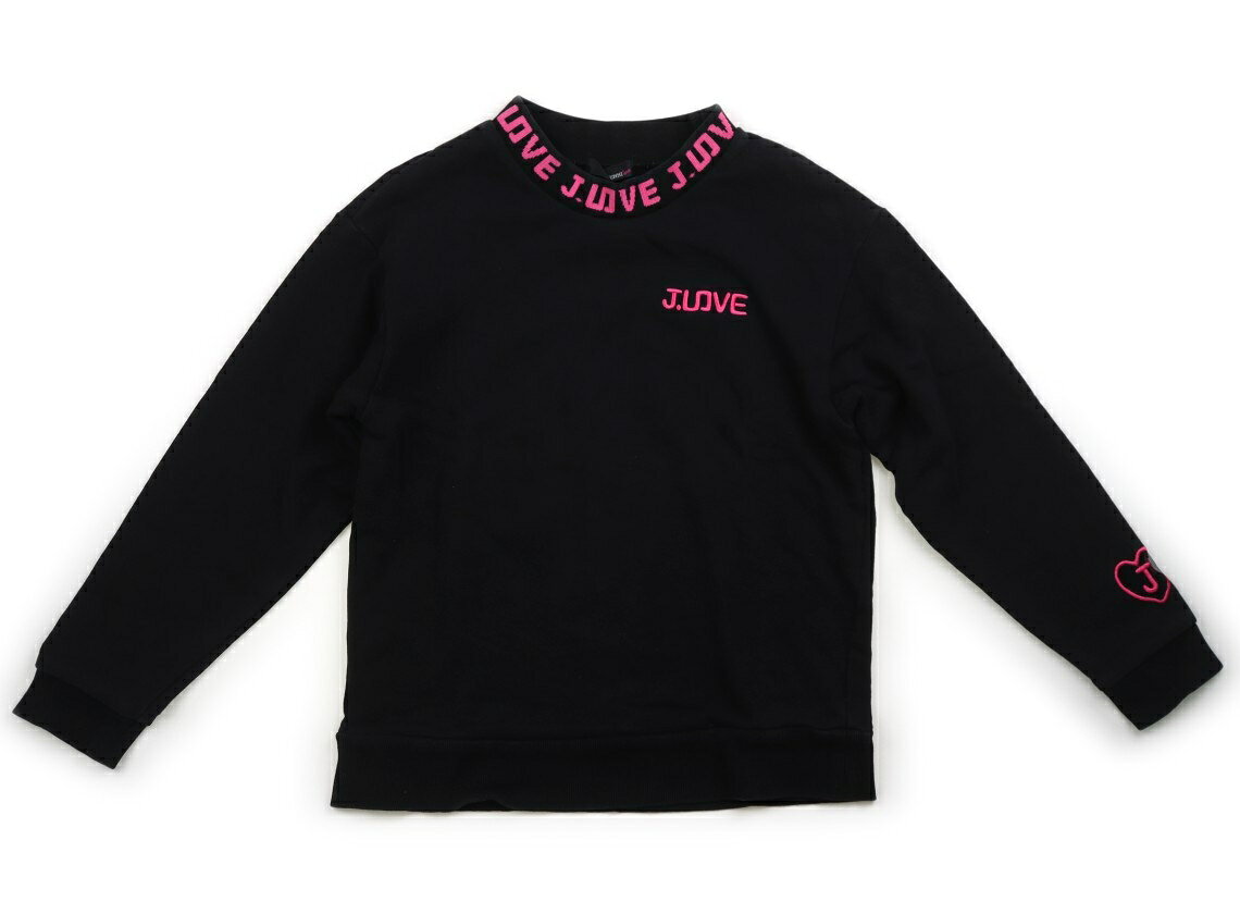 ジェニィ JENNI トレーナー・プルオーバー 160 女の子 ブラック 子供服 ベビー服 キッズ アウトレット ユーズド 【中古】キッズ・ベビー・マタニティ